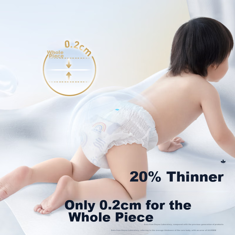 Deyou Pull-Up Diapers for Newborn Boys And Girls, Absorbent Comfortable Underwea...