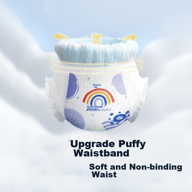 Deyou Pull-Up Diapers for Newborn Boys And Girls, Absorbent Comfortable Underwea...