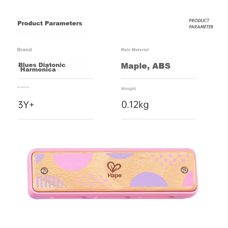 Hape (Germany) Musical Enlightenment Toy Instrument for Boys And Girls, Blues Ha...