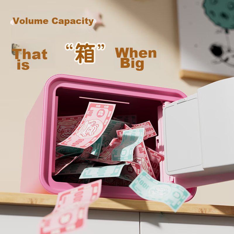 Deli Children's Toy Piggy Bank with Electronic Password Safe, Savings Jar, Birth...