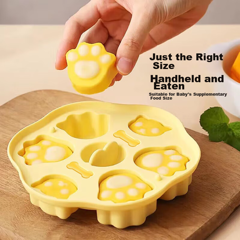 Guangduola Baby Food Steamed Cake Mold, Infant Food Preparation Tool, Home DIY S...