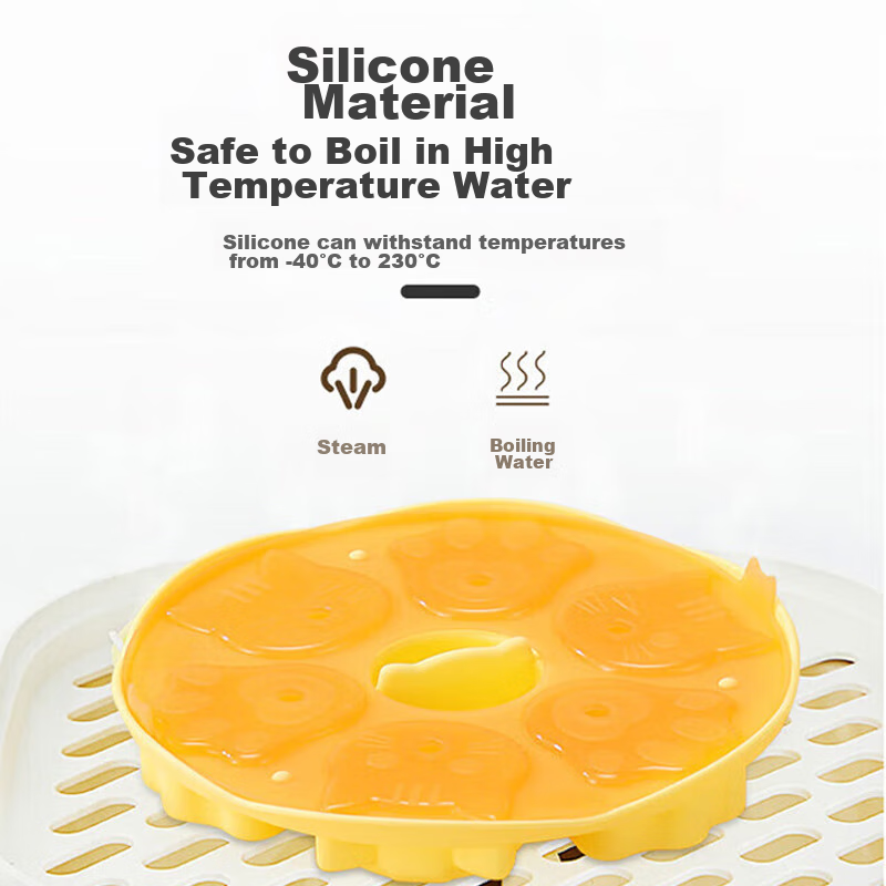 Guangduola Baby Food Steamed Cake Mold, Infant Food Preparation Tool, Home DIY S...