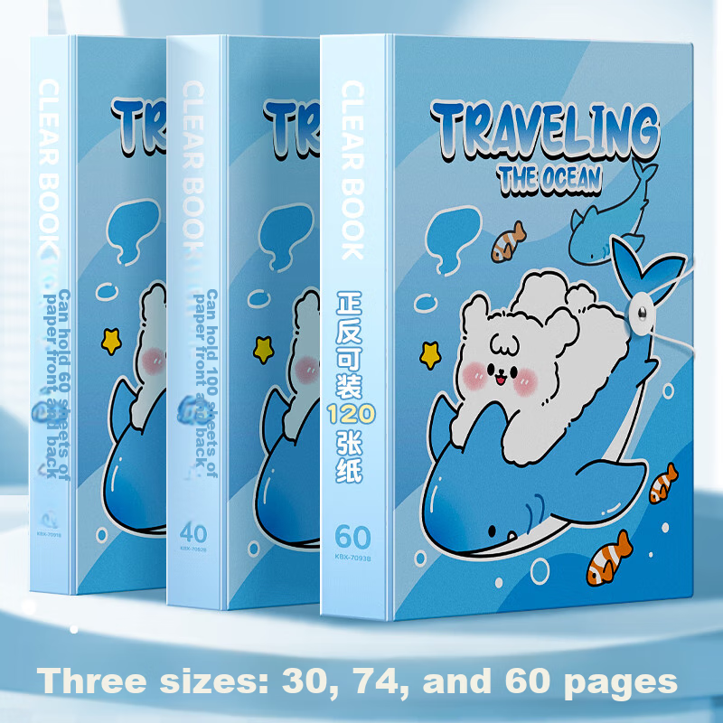 Dile A4/30-Page Document Folder Upgraded with Buckle, Multi-Layer Exam Paper Sto...