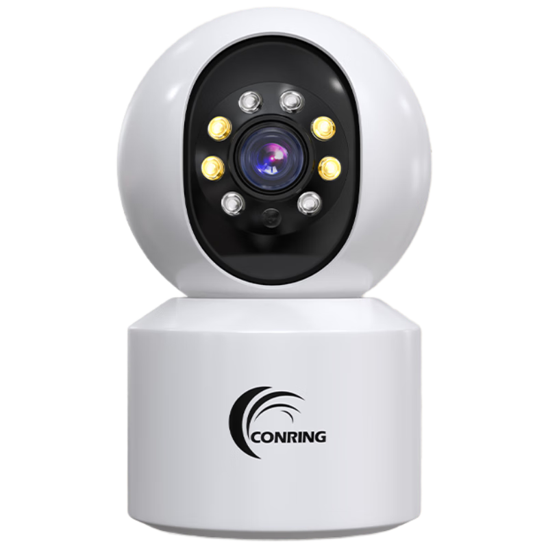 CONRING HD Wireless AI Camera Home Mobile Remote Monitor 360° No Dead Angle with...