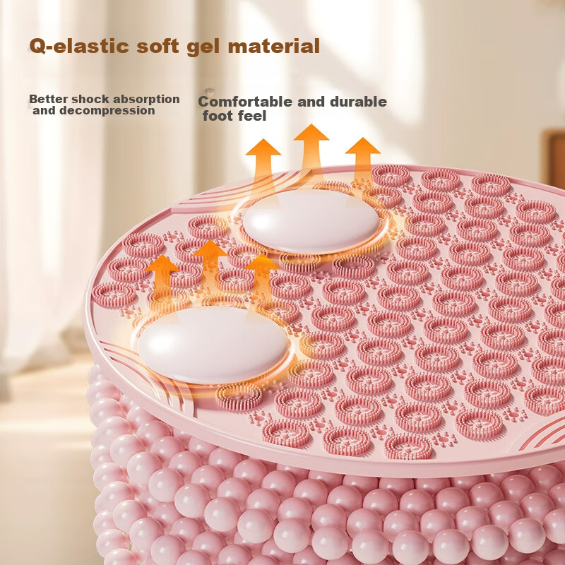 Dewick Acupressure Foot Massage Mat for Running with Soft Rubber Powder 55cm