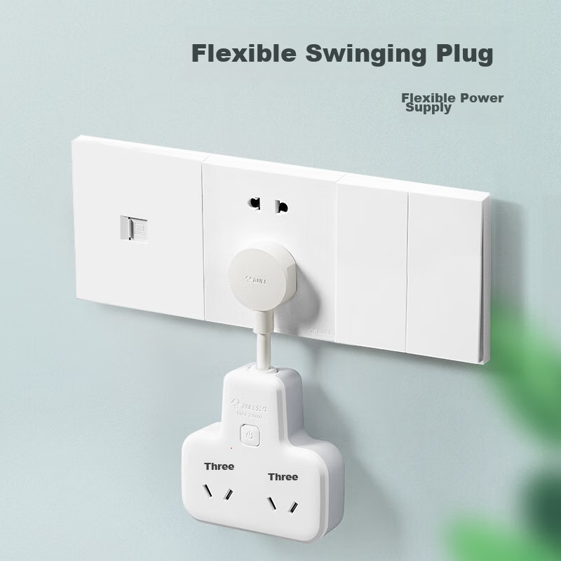 BULL Flexible Conversion Plug/triangle-Shaped One-To Socket/wireless Conversion...