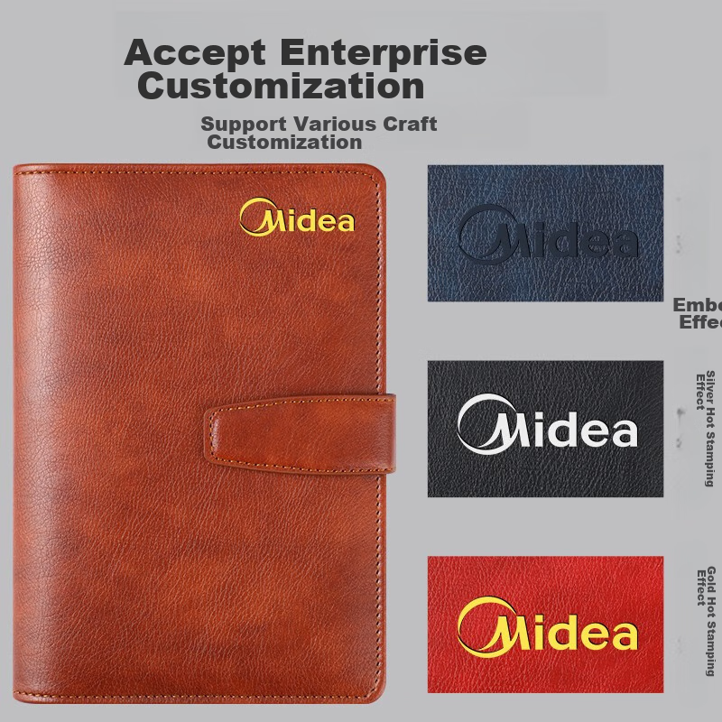 Faramon Loose-Leaf Notebook, A6 Size, Business Office Journal, Small Loose-Leaf...