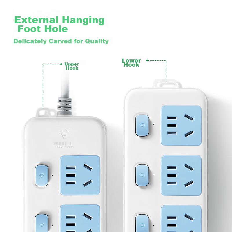 BULL New National Standard Power Strip/Extension Cord/Power Bar/Power Strip/Powe...