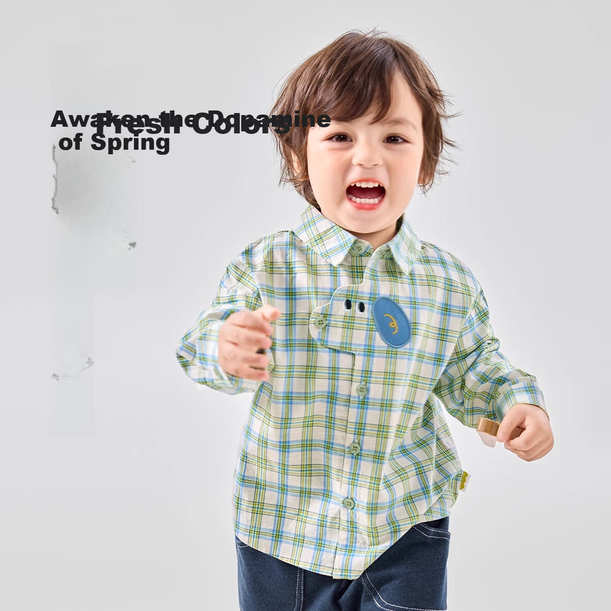 Dudu Home Children's Long Sleeve T-shirt Spring New Baby Long Sleeve Top Boys' a...