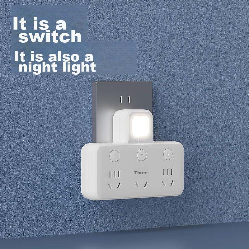 Deli New National Standard Socket, Triangle-Shaped Wireless Socket/adapter/power...