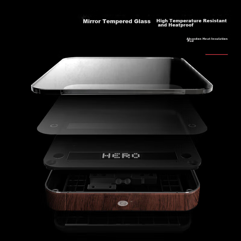 Hero Lingzhi Coffee Electronic Scale, Pour-Over Scale, Home Kitchen Smart Scale,...