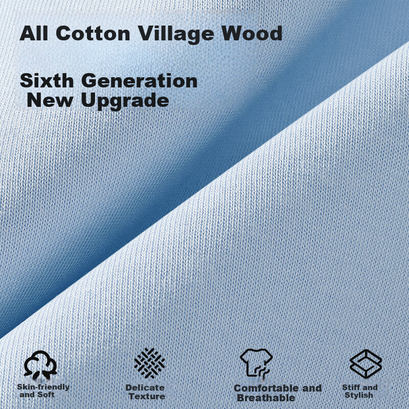 GENIOLAMODE Men's Short Sleeve Summer Cotton Casual Fashion All-Match National T...