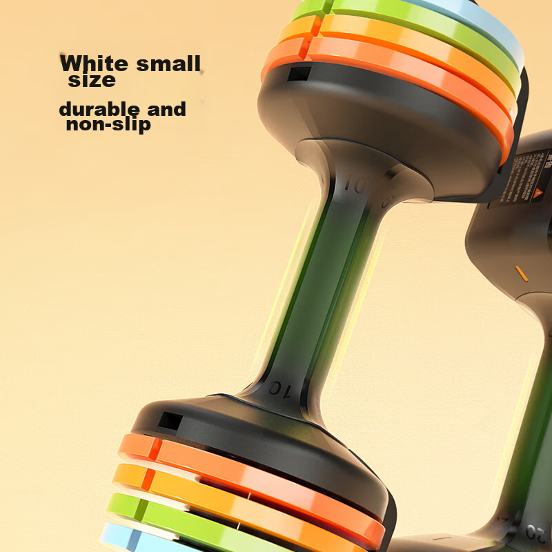 HEAD Rainbow Adjustable Quick-Release Dumbbells for Men, Home Fitness Equipment...