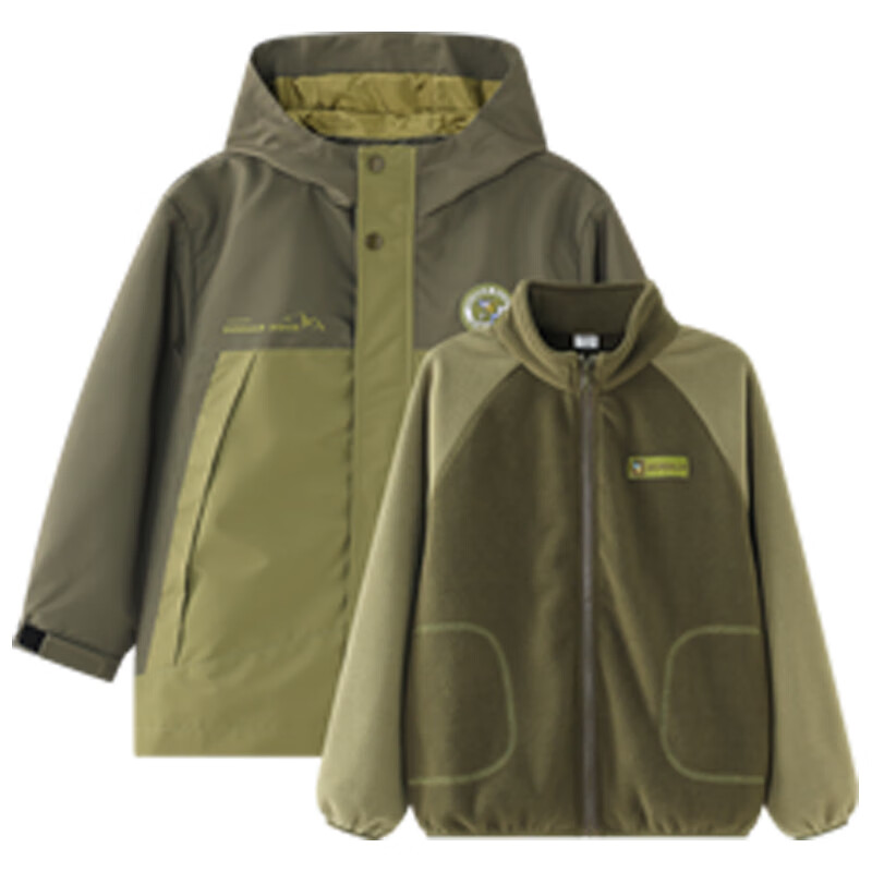 Disney Children's Clothing, Boys And Girls Three-In Jacket, Waterproof, Breathab...