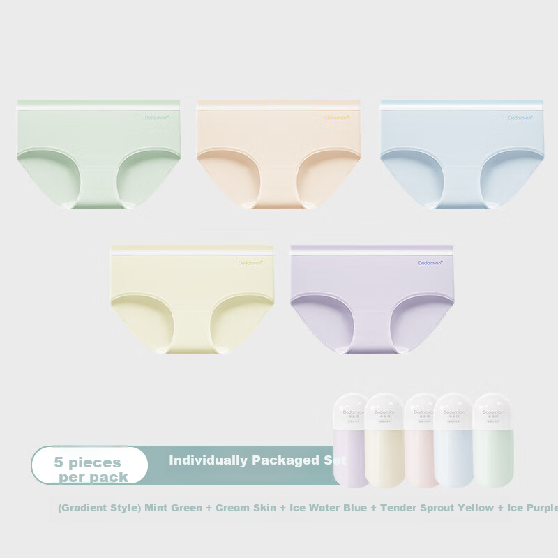 Duo Duo Cotton 24-Year New Style 50s Class A Pure Cotton Women's Underwear Antib...