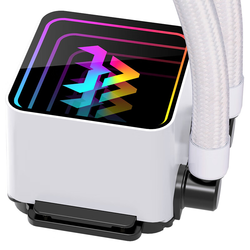 BUBALUS Lingshuang 240A White CPU Water Cooler (ARGB Mirror Sync/All-In Design/S...