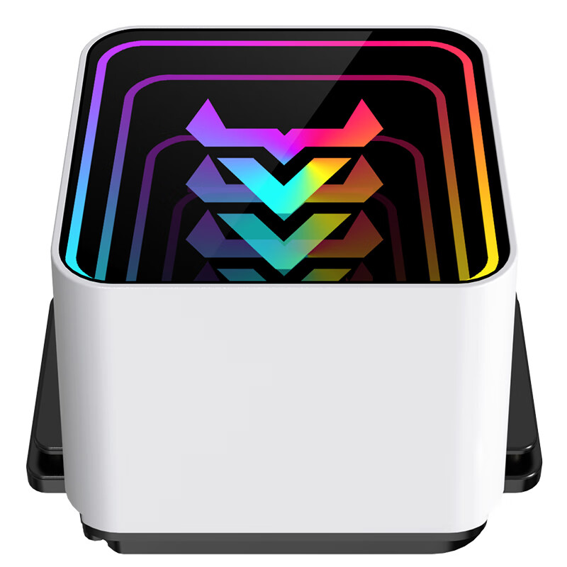 BUBALUS Lingshuang 240A White CPU Water Cooler (ARGB Mirror Sync/All-In Design/S...