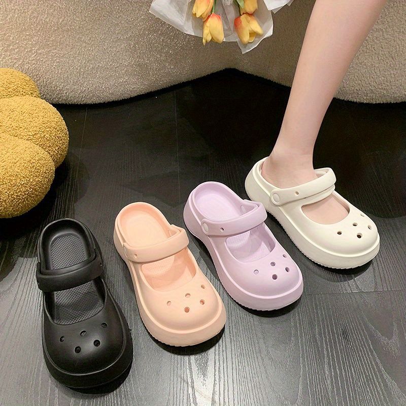 IQGD Women's Slippers, Dual-Use for Floor And Sandals, Closed-Toe, Indoor And Ou...