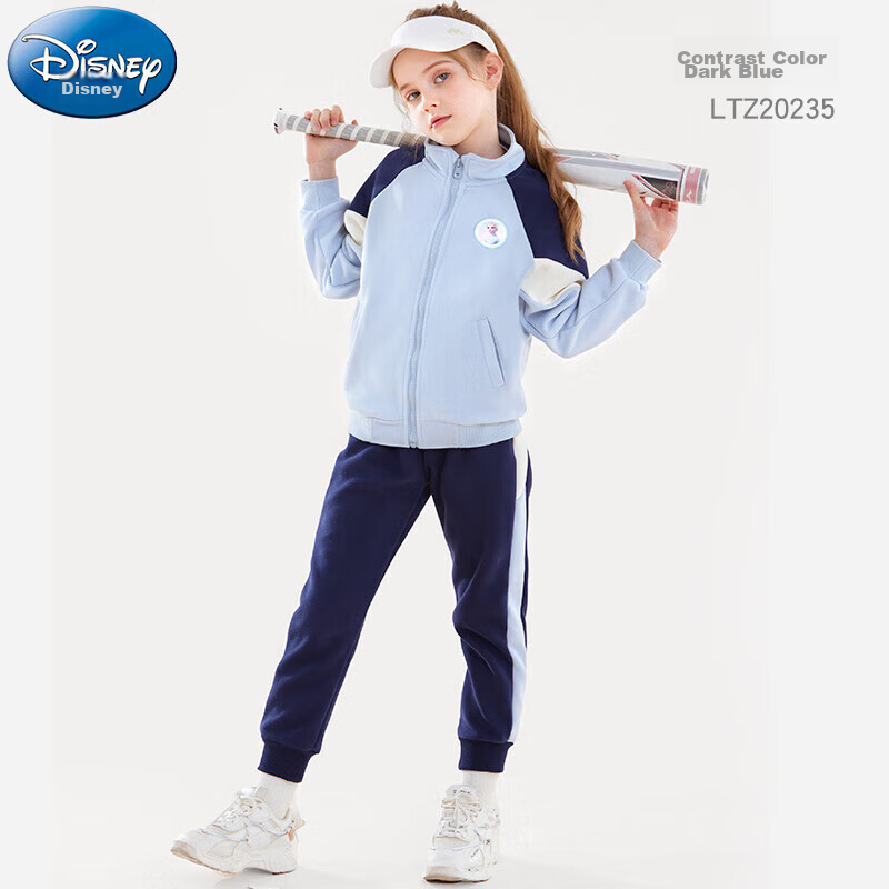 Disney Girls' Sportswear Set, Children's Autumn Outfit, Casual Two-Piece Set for...