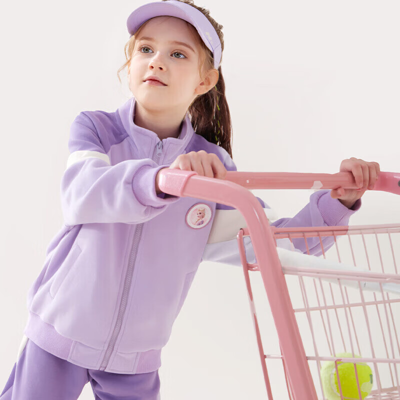 Disney Girls' Sportswear Set, Children's Autumn Outfit, Casual Two-Piece Set for...