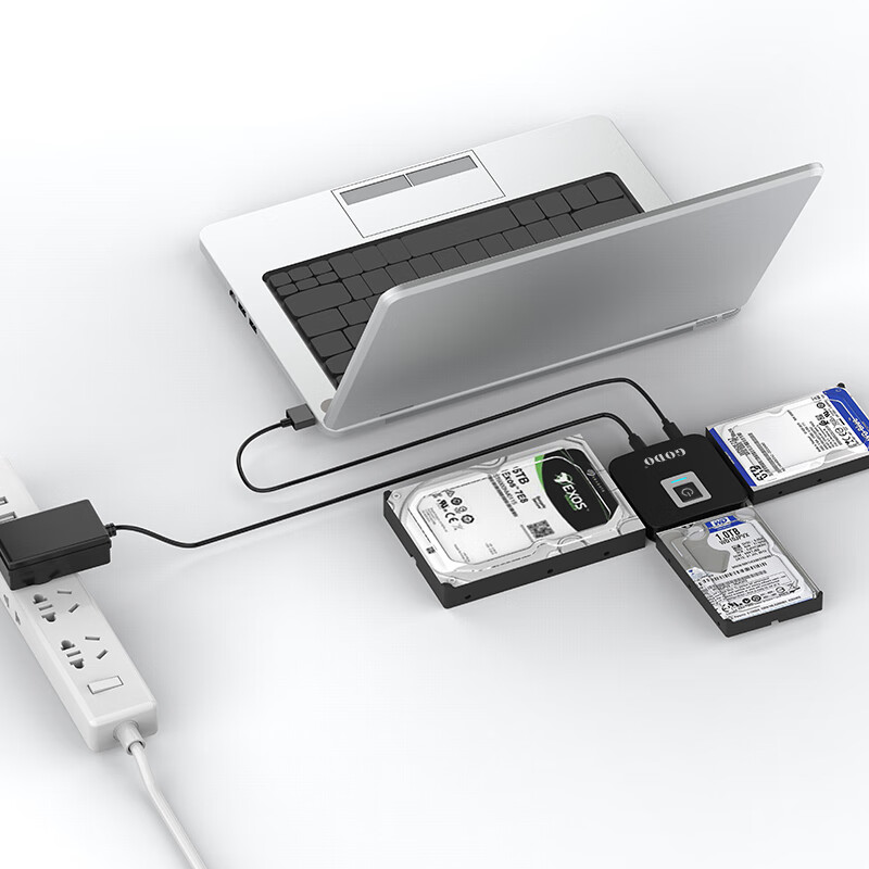GODO Portable Mechanical Hard Drive Interface Converter, SATA to IDE Cable, IDE...