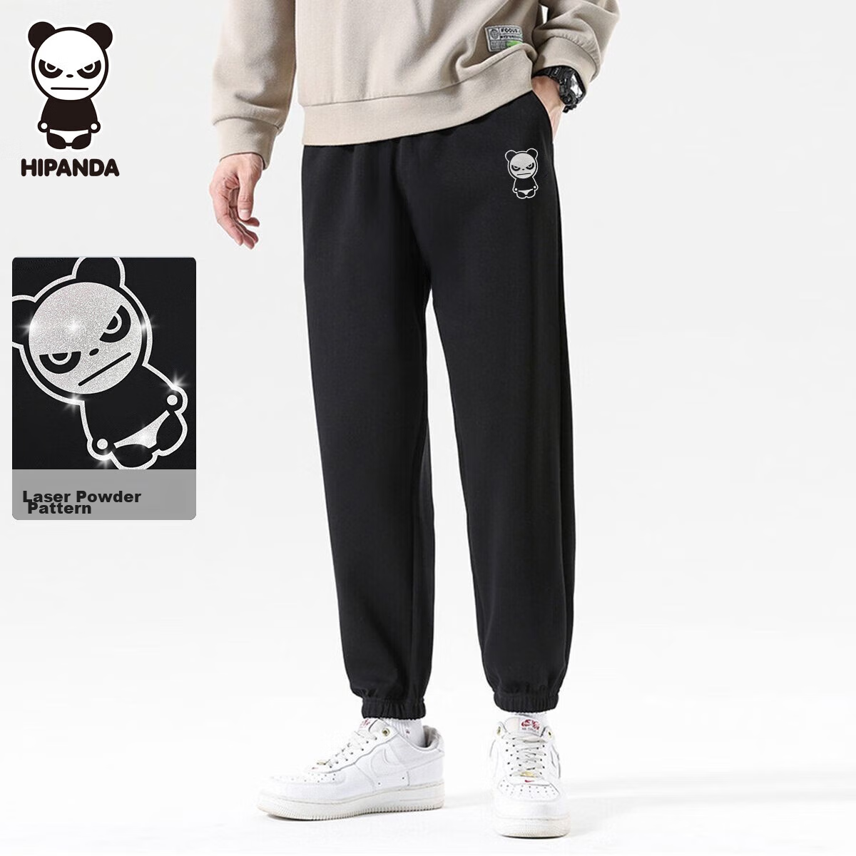 HIPANDA Men's Casual Pants, Summer Tapered Leg Design, High-Waisted Straight-Leg...