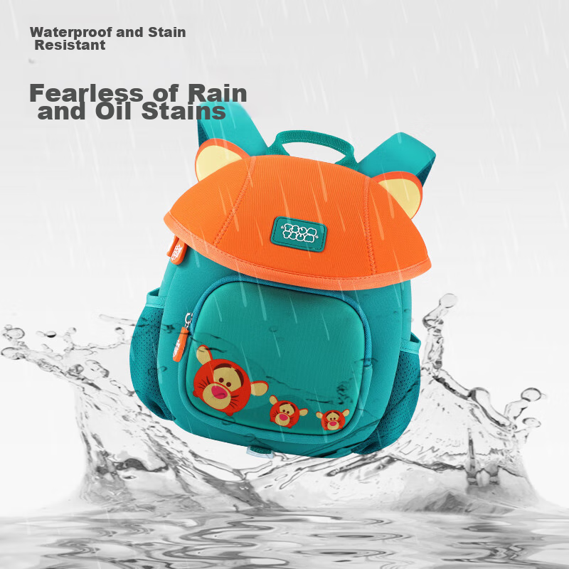 Disney Kindergarten Backpack for Boys And Girls, Cute Double Shoulder Bag for Ju...