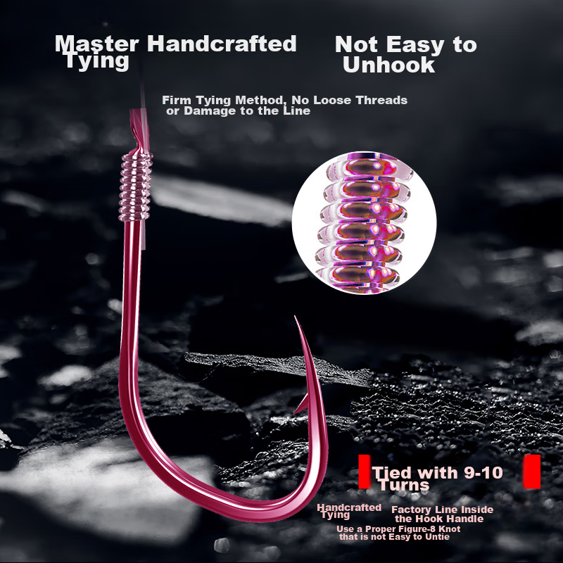 Fishing King Running Lead Line Double Hook Automatic Bottom-Finding No-Adjust Fl...