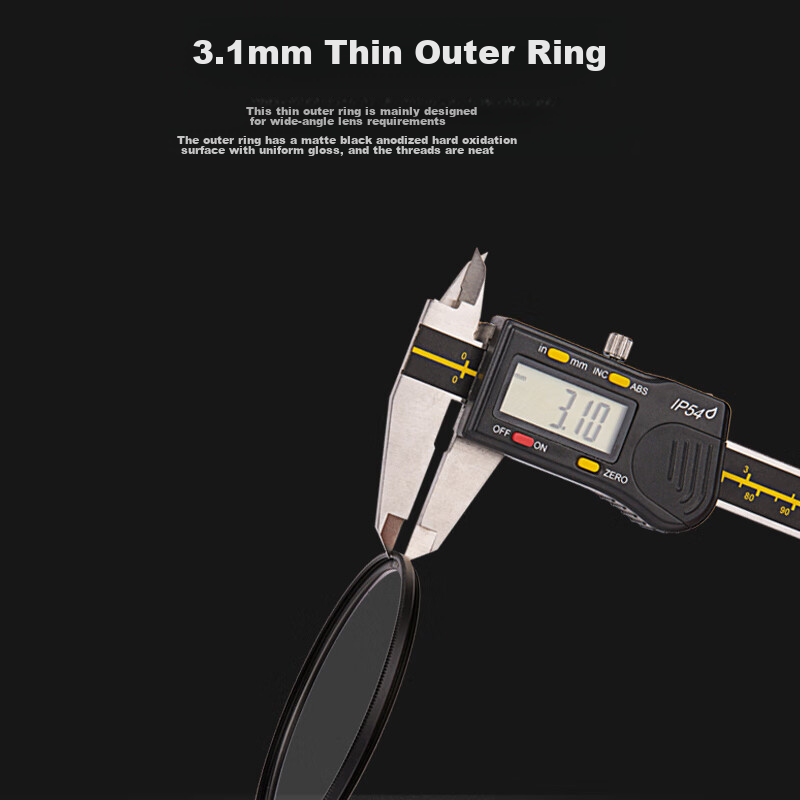 Haida NanoPro UV Filter 49mm, Nano Double-Sided Multi-Layer Coated Protective Fi...