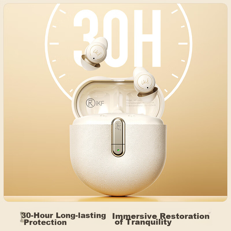 iKF Moon Pro In-Ear Sleep Bluetooth Headphones, Wireless, Asmr Sleep Beans, for...