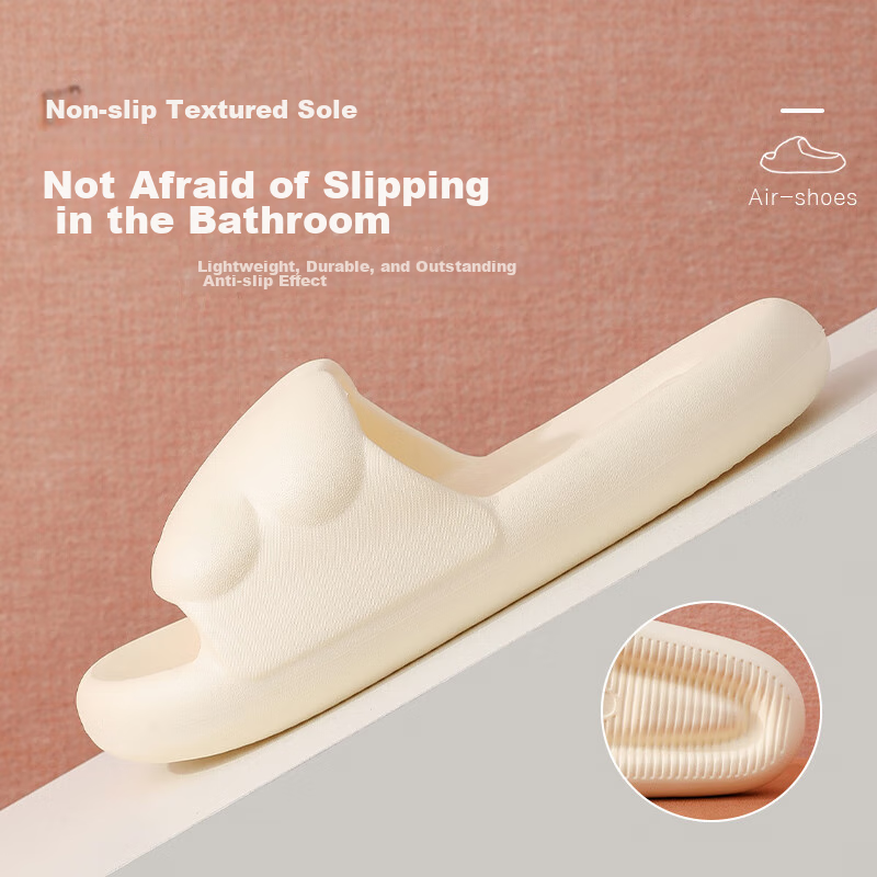 IQGD Women's Slippers, Outdoor And Indoor Use, Thick Soft Sole, Bathroom Shower...