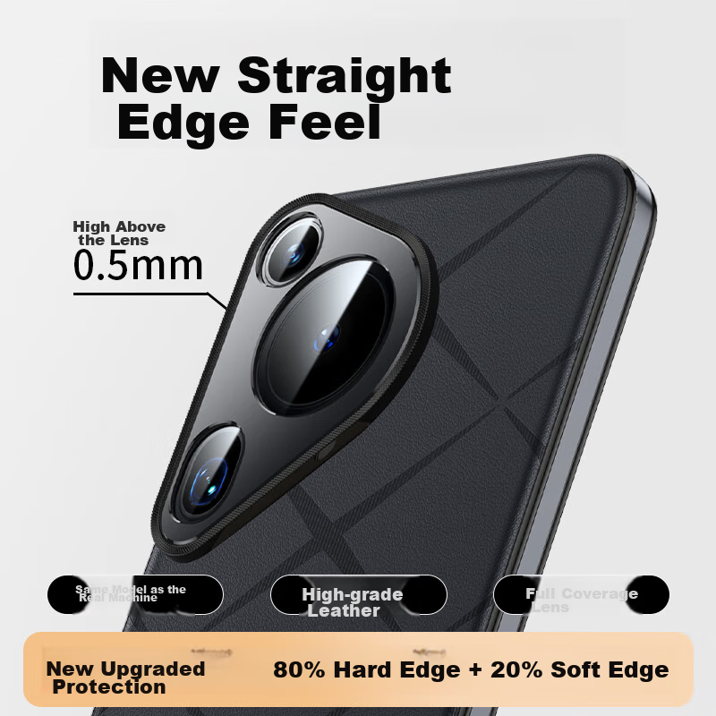 IM-CHEN [Original Machine Color Embroidered Texture] Phone Case for Huawei Pura...