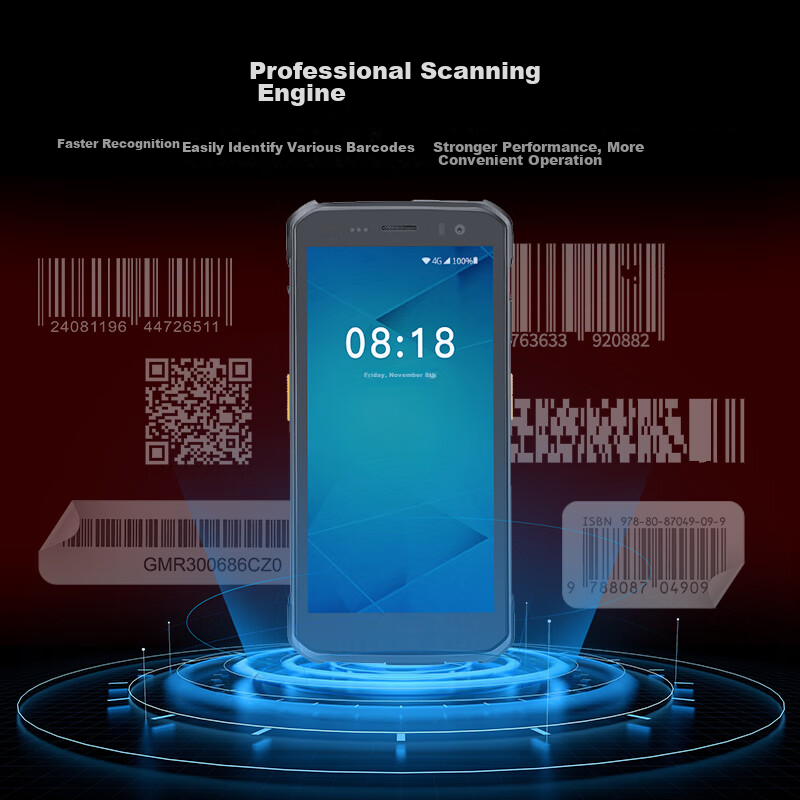 IData (Yingda) T1 Handheld Data Terminal, Industrial PDA, Barcode Scanner, Andro...