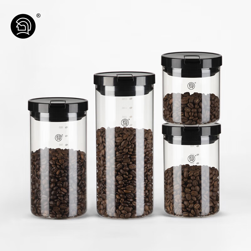 Hero Glass Sealed Jar, Transparent Glass Bottle, Storage Container, Airtight Jar...