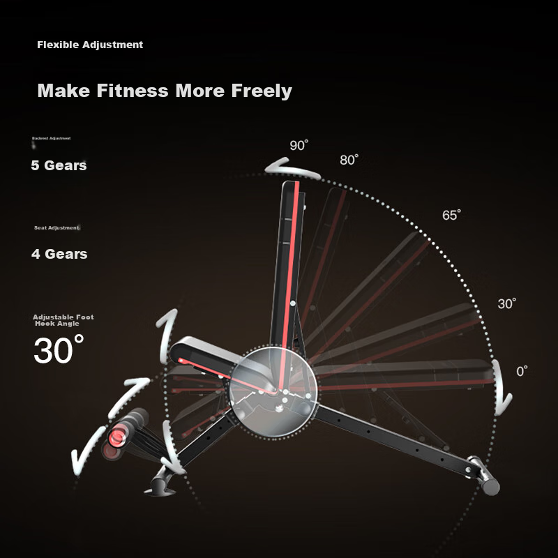 HARISON Multi-Functional Dumbbell Bench, Sit-Up Board, Abdominal Board, Training...