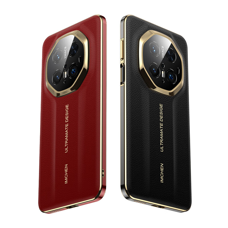 IM-CHEN Porsche Master Series Leather Phone Case for Huawei Mate 70 Pro and Mate...