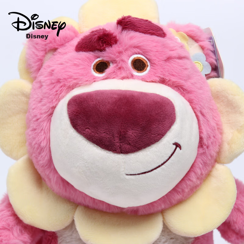 Disney Flower Fairy Strawberry Bear Crossbody Bag Plush Doll Ornament, Gift for...