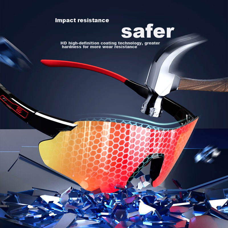 HLA Cycling Glasses, Day And Night Use, Photochromic Sunglasses, for Men And Wom...