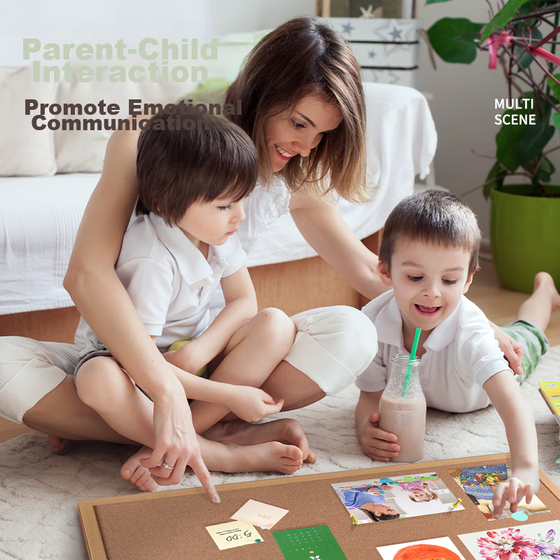 Deli 150*100cm Cork Message Board, Whiteboard, Home Memo Board, Pin-Insertable P...