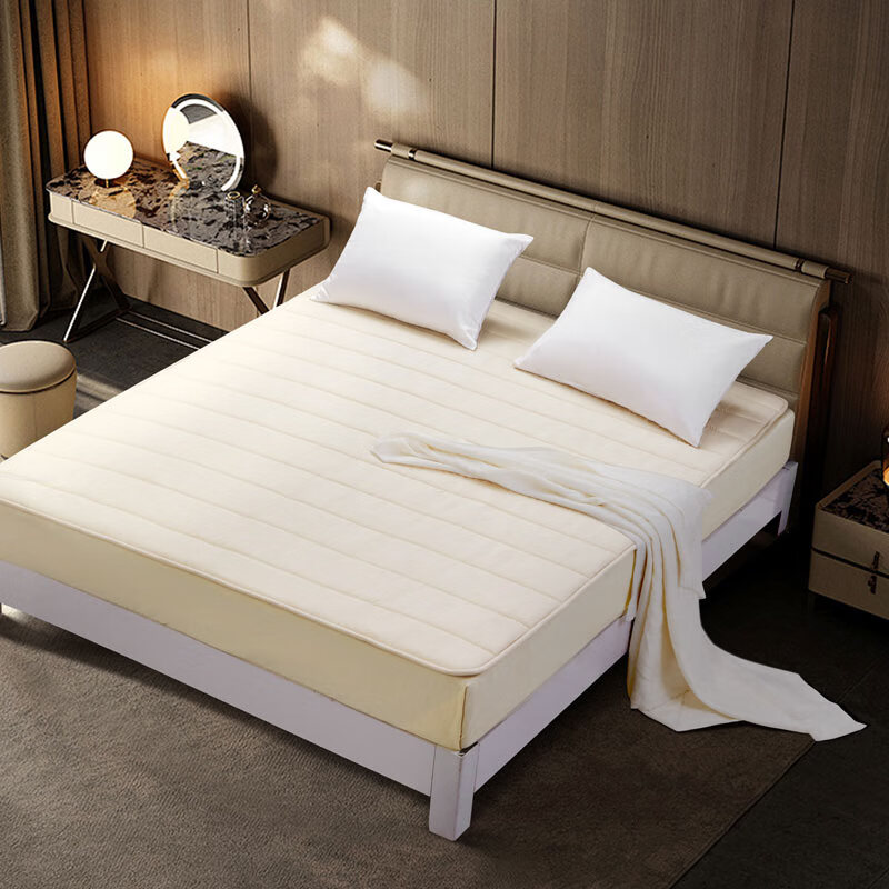 Fuanna Mattress, Pure Cotton High-Elastic Support Tatami Mat, Foldable Protectiv...