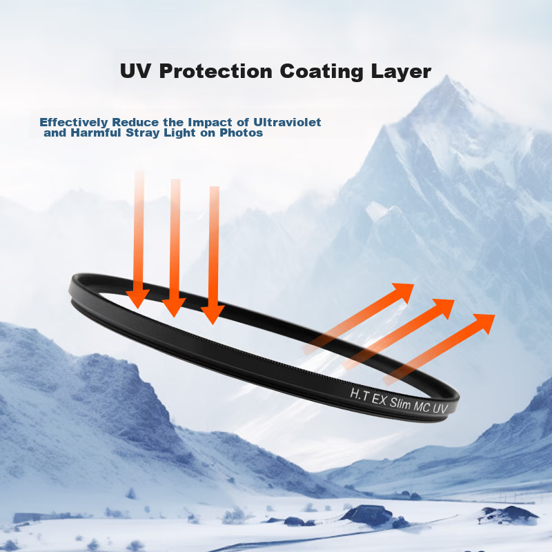 Haitai Yanlong Series H.T EX Slim MC 55mm, Suitable for Canon, Nikon, Sony, Fuji...