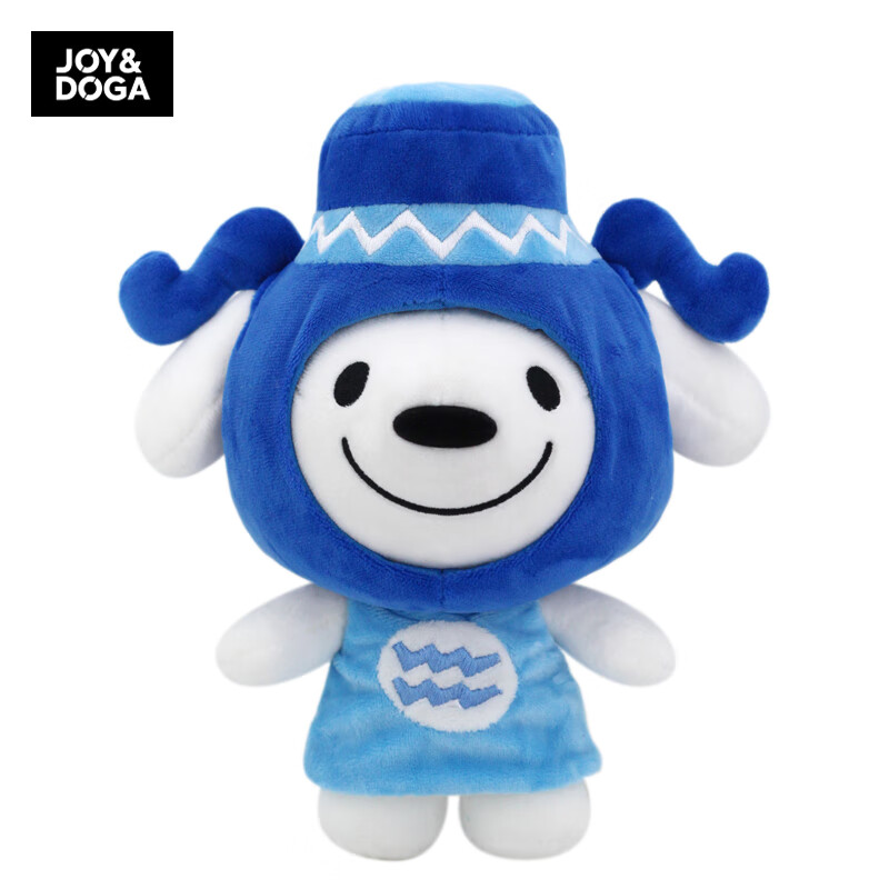JOY&DOGA Plush Toy Joy Mascot Puppy Doll Zodiac Series - Aquarius