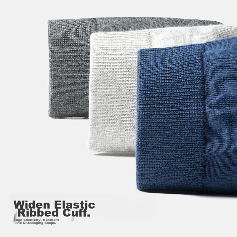 HLA [Six Pairs] Men's Socks, Mid-Calf, Pure Cotton, Antibacterial, Breathable, A...