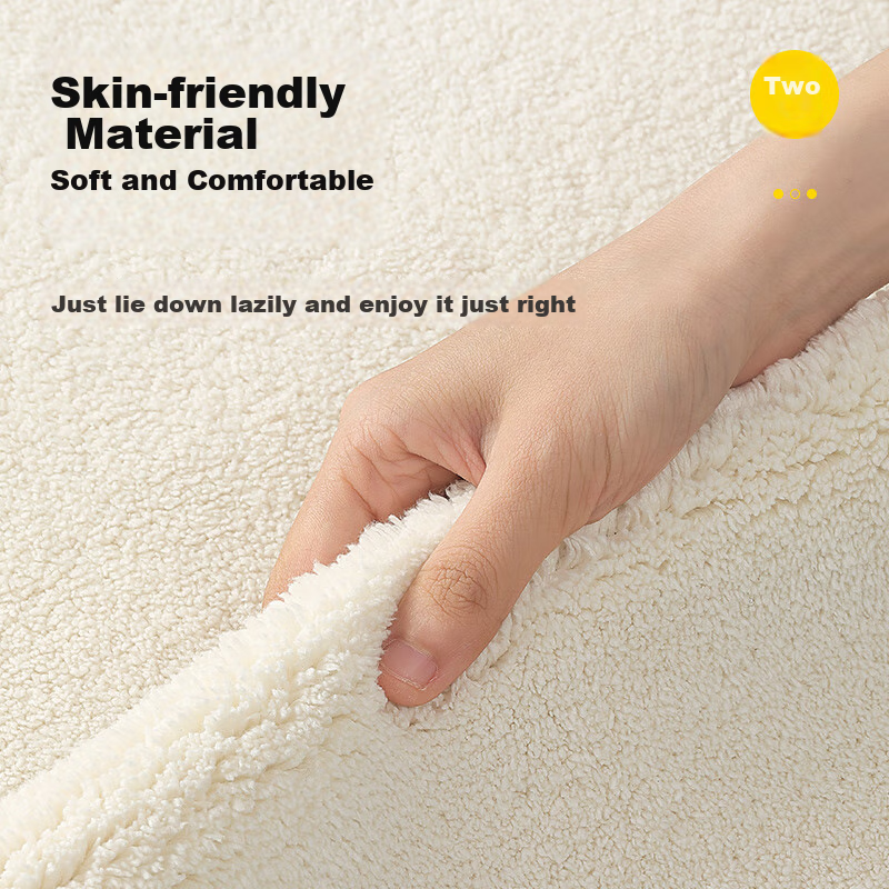 Dajiang Carpet for Living Room, Sofa And Coffee Table Rug, Cream Style Bedroom C...