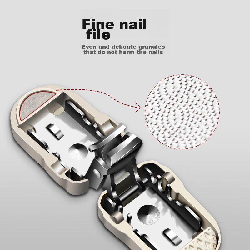 CIIYIIMEN Portable Small Keychain, Nail Clipper for Adults, Foldable Stainless S...