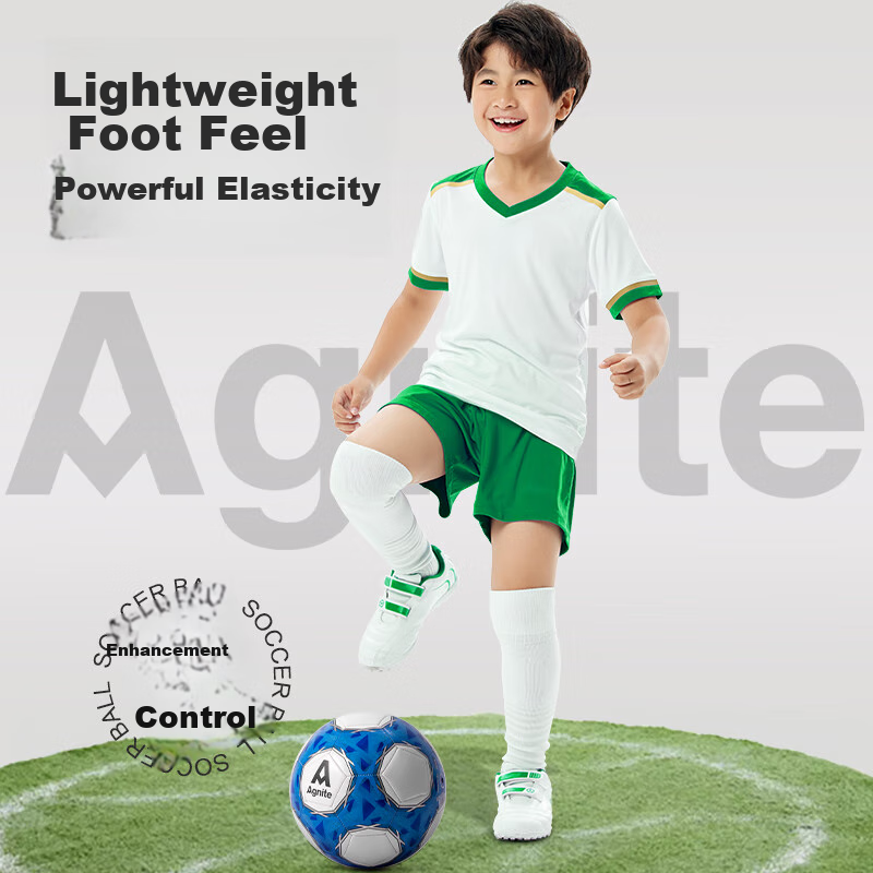 Deli No. 5 Standard Soccer Ball, Youth Student Machine-Stitched, Wear-Resistant,...