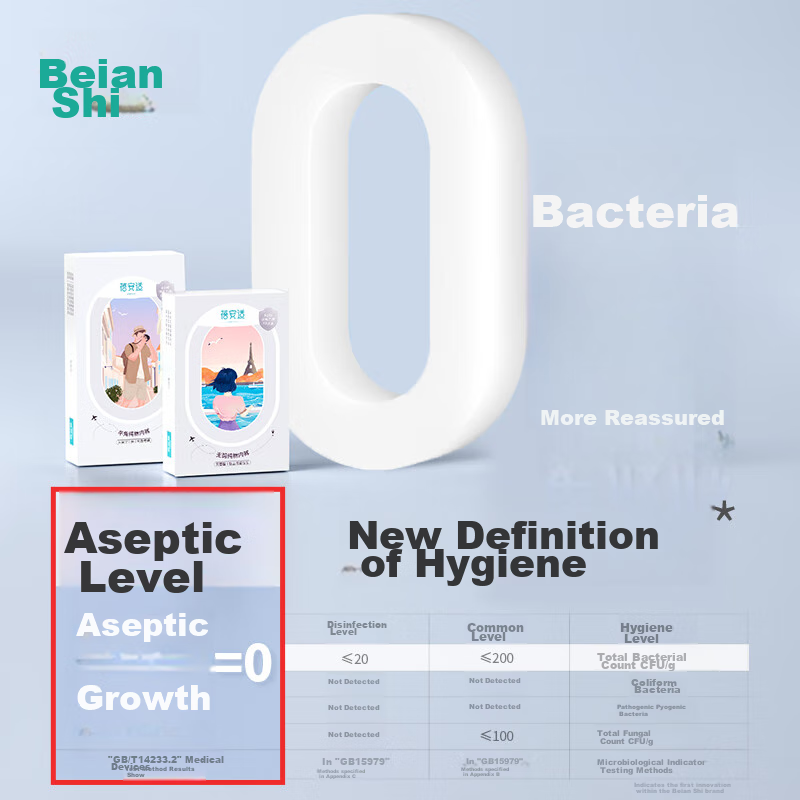 Beianshi Disposable Men's Boxer Briefs, Large Size, Pure Cotton, Sterile, Travel...