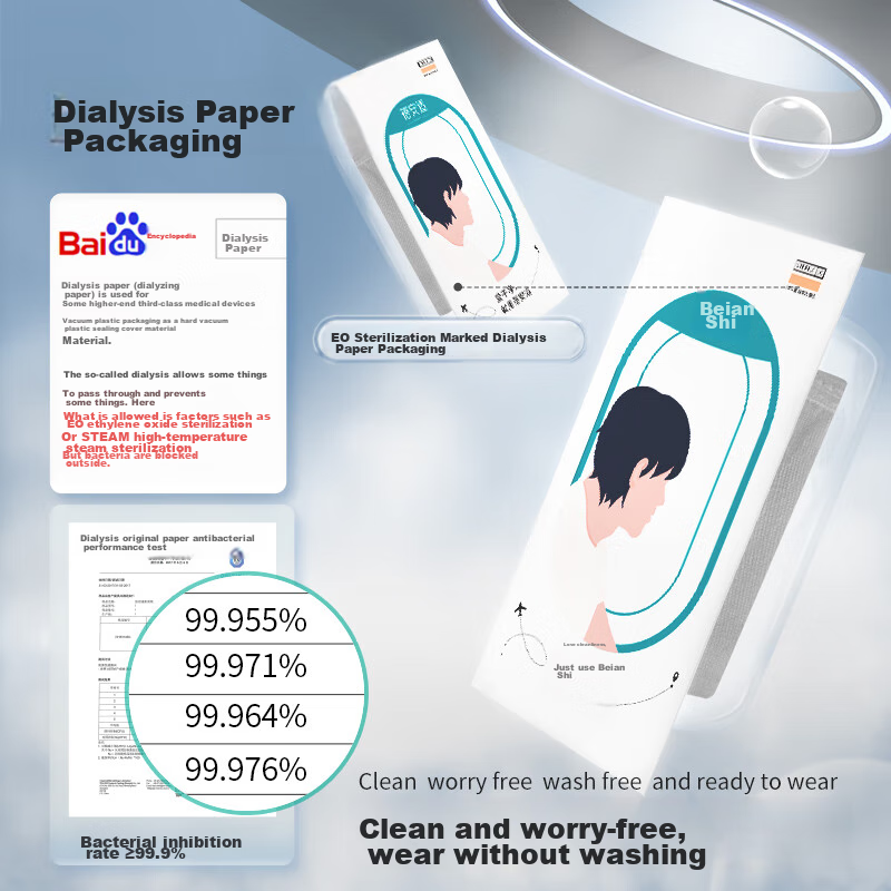 Beianshi Disposable Men's Boxer Briefs, Large Size, Pure Cotton, Sterile, Travel...