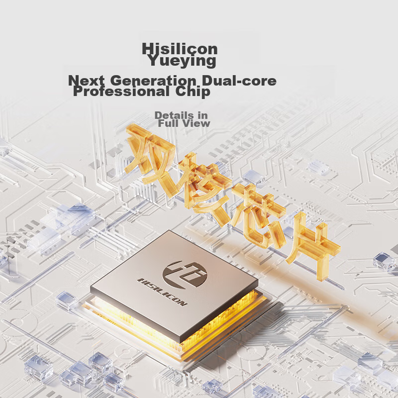 Haique 5 Million Ultra HD Camera, Home 3K Small Monitor, 360-Degree Coverage, Ni...