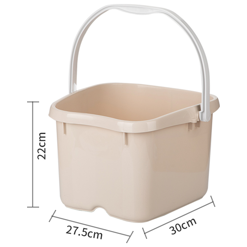 Camellia Foot Soaking Bucket, Foot Washing Basin, Plastic Foot Bath Tub, Foot Sp...